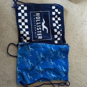 Hollister Drawstring Bags x2